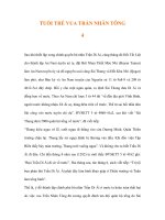 TUỔI TRẺ VUA TRẦN NHÂN TÔNG 4 pps