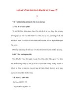 Lịch sử Việt Nam từ thời tối cổ đến thế kỷ 10 sau Công nguyên - 3 doc