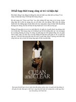 10 kết hợp thời trang công sở trẻ và hiện đại docx