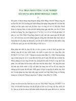 VUA TRẦN NHÂN TÔNG VÀ SỰ NGHIỆP XÂY DỰNG HÒA BÌNH THỜI HẬU CHIẾN - 1 ppsx