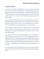 NHẬN BIẾT: CHÌA KHÓA SỐNG TRONG CÂN BẰNG - Phần 7 docx