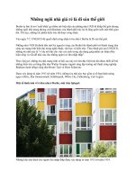 Những ngôi nhà giá rẻ là di sản thế giới pot