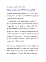 Khám phá linh kiện Nikon D5100 pps