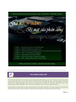 CÁC CÁCH TỐI ƯU HÓA WINDOWS ppsx