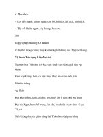 quá trình hình thành và phương pháp điều trị bệnh xơ gan cổ chướng trong y học p8 pptx