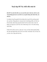 Tuyệt đẹp Hồ Tây chiều đầu mùa hè pps