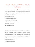 Tình nghĩa vợ chồng giữa vua Lê Chiêu Thống và hoàng-phi Nguyễn Thị Kim 2 pptx