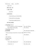 Giáo án lớp 1 năm 2011 - Tuần 9 ppt