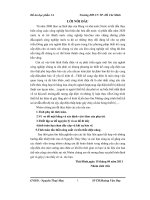 Thiết kế hệ thống cung cấp điện cho phân xưởng cơ khí của liên hợp hóa chất   luận văn, đồ án, đề tài tốt nghiệp