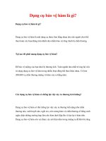 TỔNG QUÁT VỀ RĂNG MIỆNG - Dụng cụ bảo vệ hàm là gì pps