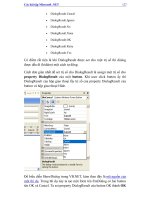 Các bài tập Microsoft .NET 1 phần 8 pdf