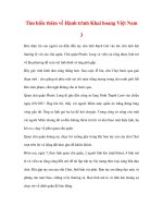 Tìm hiểu về hành trình khai hoang Việt Nam 2 pptx