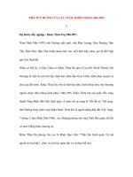 NHÀ TUỲ ĐƯỜNG VÀ CÁC CUỘC KHỞI NGHĨA (603-939) 2 doc