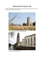 Những nhà thờ tráng lệ ở Anh pps