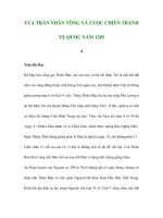 VUA TRẦN NHÂN TÔNG VÀ VỆ QUỐC NĂM 1285 - 4 doc