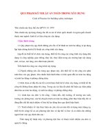 QUY PHẠM KỸ THUẬT AN TOÀN TRONG XÂY DỰNG - 1 pot