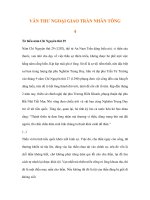 VĂN THƯ NGOẠI GIAO TRẦN NHÂN TÔNG 4 ppsx
