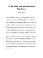 Truyền thông và khoa học: Qui ước Ingelfinger ppsx