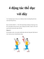 4 động tác thể dục với dây docx