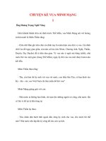 CHUYỆN KỂ VUA MINH MẠNG 1 pot