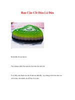 Rau Câu Cốt Dừa Lá Dứa pdf