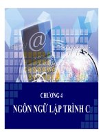 tin đại cương về ngôn ngữ lập trình C