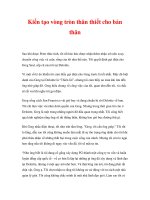 Ai che lưng cho bạn - Kiến tạo vòng tròn thân thiết cho bản thân ppsx