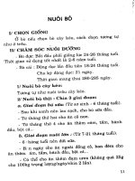 Hướng dẫn chăn nuôi và phòng trị bệnh trâu bò part 2 pps