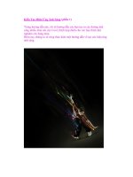 Kiến Tạo Hiệu Ứng Ánh Sáng (phần 1) docx