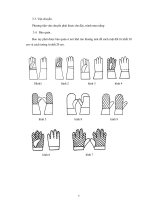 Tiêu chuẩn bao tay bảo hộ lao động bằng da, giả da và bạt - 2 potx