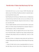 Tìm hiểu về hành trình khai hoang Việt Nam 7 pptx