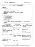 Giáo án toán học - Đại cương về phương trình potx