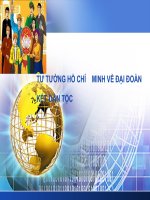 TƯ TƯỞNG HỒ CHÍ MINH VỀ ĐẠI ĐOÀN docx