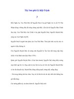 Tây Sơn phò Lê diệt Trịnh 3 pps