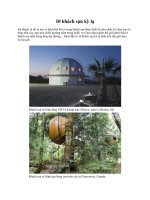 10 khách sạn kỳ lạ trên thế giới pps