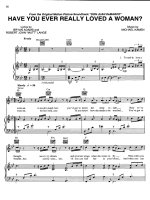 Bản nhạc Have you ever really loved a woman docx