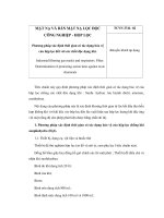 Phương pháp xác định thời gian có tác dụng bảo vệ của hộp lọc đồi với các chất độc dạng khí - 1 ppsx