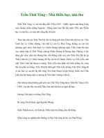 Trần Thái Tông – Nhà thiền học, nhà thơ pot