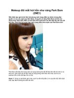 Makeup đôi mắt hút hồn như nàng Park Bom (2NE1) ppsx