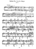 Bản nhạc Ballade No 3 in f, Op 47 ppt