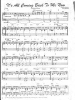 Bản nhạc It''''s coming back to me now ppt