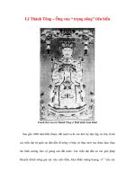 Lê Thánh Tông – Ông vua “ trọng nông” tiêu biểu pdf