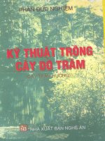 Kỹ thuật trồng cây dó trầm (trầm hương) part 1 ppsx