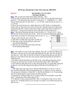 Đề thi học sinh giỏi lớp 9 môn Vật lý năm học 2009-2010 - ĐỀ SỐ 2 pps