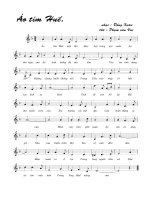 Bản nhạc Áo tím ppt