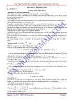 Tài liệu ôn thi tốt nghiệp, cao đẳng, đại học năm 2011 môn vật lý pdf