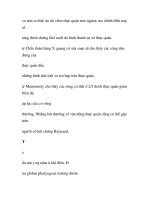 quá trình hình thành và phương pháp điều trị bệnh rối loạn vận động của thực quản p5 pptx