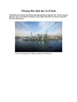 Thượng Hải, hiện đại và cổ kính ppsx