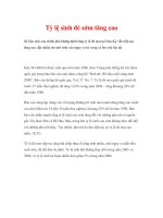 Tỷ lệ sinh đẻ sớm tăng cao pdf