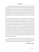 một số kiến thức về sản phẩm, các chính sách chất lượng, việc lập kế hoạch và kiểm soát chất lượng